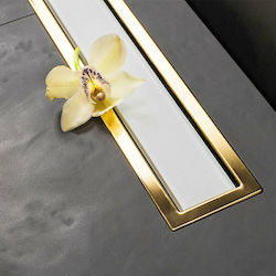 Pestan Confluo Premium White & Gold Κανάλι Δαπέδου Pestan Confluo Premium White & Gold Κανάλι Δαπέδου