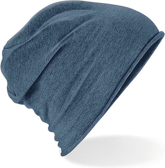 B361 Γυναικείος Beanie Σκούφος Denim Blue