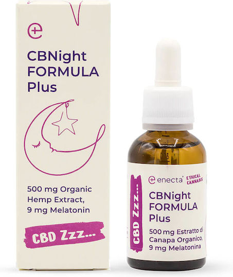 Enecta CBNight Formula Plus Масло Канабис в Капки 30мл