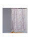 Palamaiki Beam Fabric Shower Curtain 180x180cm Ροζ 9-200820-001