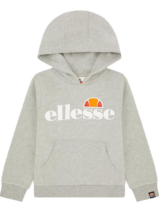 Ellesse Kids Sweatshirt with Hood and Pocket Gray Isobel Oh