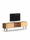 TV Stand Wooden Plane Oaks L150xW32xH46cm