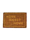 San Lorentzo Entrance Mat made of Coir with Anti-slip Backing Sweet Coffee 40x60cm