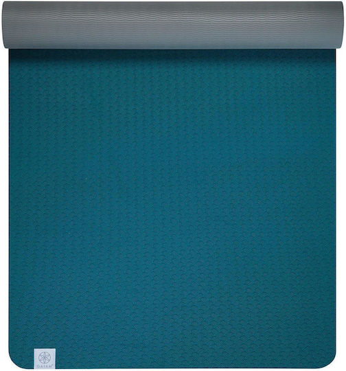 Gaiam Lake Στρώμα Γυμναστικής Yoga Μπλε (173x61x0.6cm)