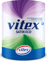 Vitex Satin Eco Plastic Ecological Paint for Interior Use White 1lt