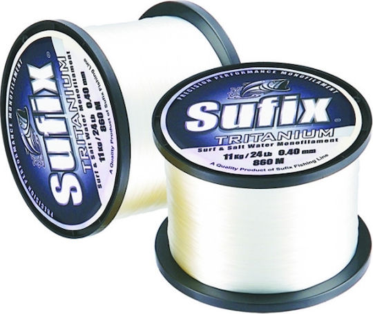 Sufix Tritanium Fishing Line Transparent 1520m / 0.3mm / 6.3kg