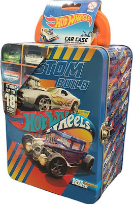 Hot Wheels Metallic Car Case Heiße Räder (Verschiedene Designs) 1Stück