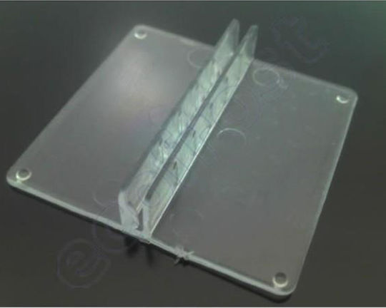 Plastic Reading Base in Transparent Color 1pcs 5x5cm