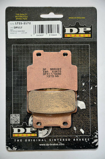 DP-Brakes Τακάκια Μοτοσυκλέτας Εμπρός για Aprilia