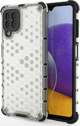 Hurtel Honeycomb Armor Back Cover Silicon Trans...
