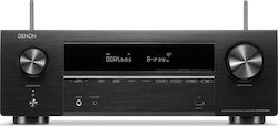 Denon AVR-X1700H Ραδιοενισχυτής Home Cinema 4K/8K 7.2 Καναλιών 80W/8Ω με HDR και Dolby Atmos Μαύρος