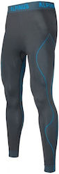 Alpinus Active Base Layer Pantaloni termici pentru bărbați Gri