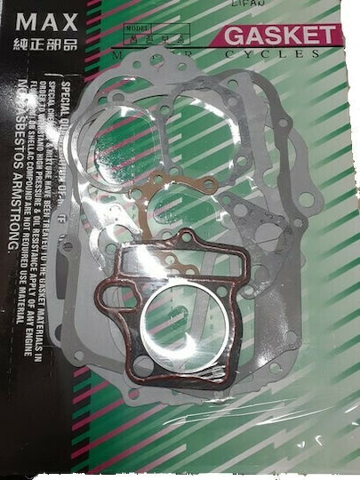 Lifan Motorcycle Gaskets Accessories Complete Gaskets 53.5mm 10pcs Blade 125R / XGJ125Q-16C 154-13-31250