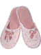 7111-52 Closed-Back Terry Women's Slippers In Pink Colour