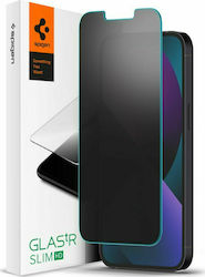 Spigen GLAS.TR Slim Privacy Tempered Glass (iPhone 14 / 13 / 13 Pro)