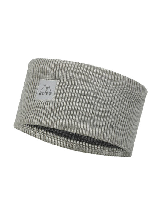 Buff Crossknit Sport Headband Gray