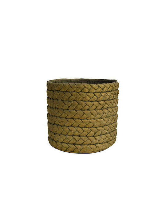 Plastona Light Rattan Pot Beige 19x19x17cm 00.03.35627