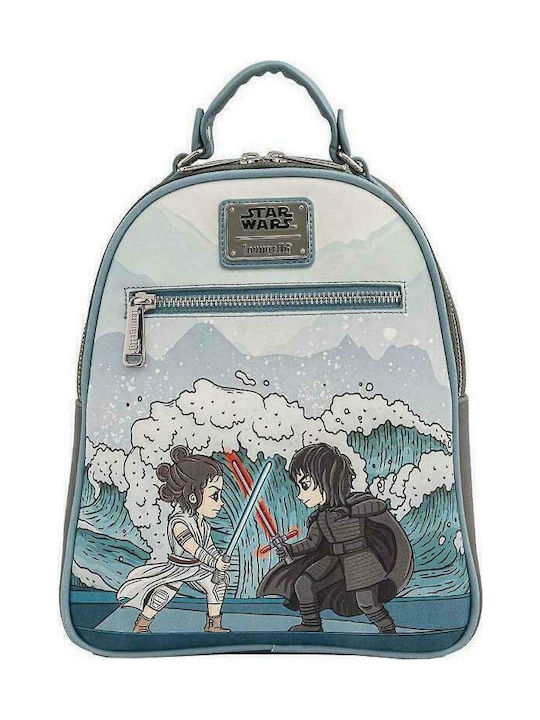 Loungefly Kylo Rey Mixed Emotions Mini Παιδική Τσάντα Πλάτης Πολύχρωμη 22.5x11.2x27.5εκ.