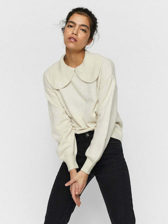 Vero Moda Damen Langarm Pullover Birch