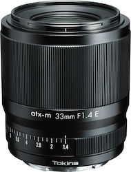 Tokina ATX-m 33mm F/1.4 X Full Frame για Sony E Μount Tokina ATX-m 33mm F/1.4 X Full Frame για Sony E Μount