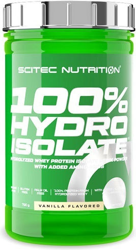 Scitec Nutrition 100% Hydro Isolate Πρωτεΐνη Ορού Γάλακτος Χωρίς Γλουτένη με Γεύση Βανίλια 700gr