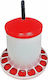 Plastic Feeder for Chickens and Poultry with Capacity 1.5kg 19x19x24cm.