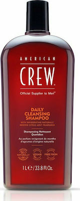 American Crew Daily Cleansing Șampoane de Utilizare Zilnică pentru Normal Păr 1x1000ml