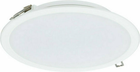 Philips Χωνευτό LED Panel 19.5W 22.5εκ.