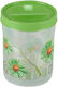 Vase General Use with Lid Plastic 3pcs