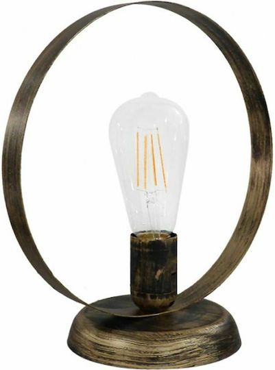 Heronia HALKA/25 Decorative Lamp with Socket for Bulb E27 Bronze