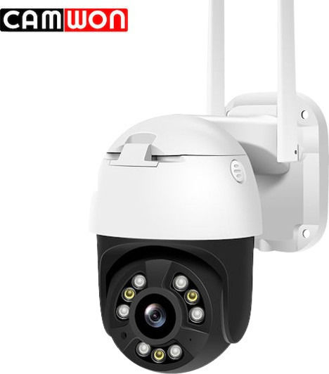 Camwon WIP-AT500S IP Surveillance Camera Wi-Fi Full HD 1080p Waterproof with Two-Way Communication and Lens 3.6mm