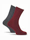 Tamaris Γυναικείες Μονόχρωμες Κάλτσες Red / Grey 2Pack