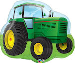 Balloon Foil Jumbo Green Farm Tractor 86cm