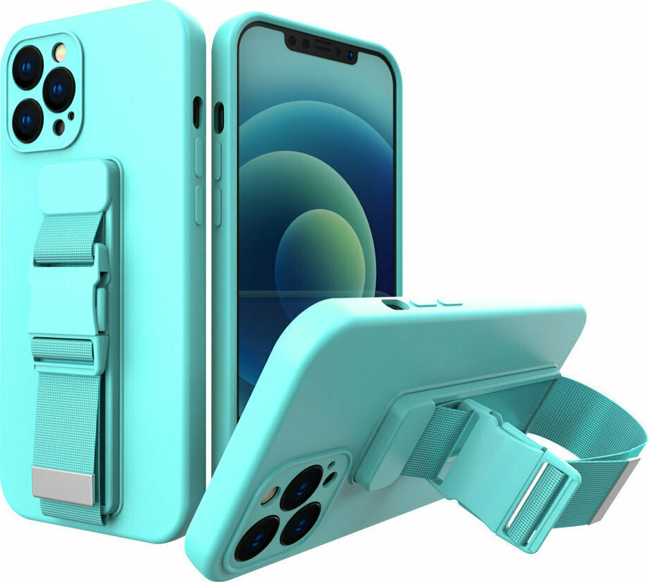 Hurtel Rope Back Cover Σιλικόνης 1mm Γαλάζιο (iPhone 13 Pro) | Skroutz.gr