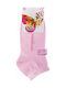 Dal 904L Women's Solid Color Socks Pink