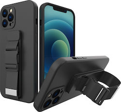 Hurtel Rope Μαύρη (iPhone 12 Pro Max) Hurtel Rope Μαύρη (iPhone 12 Pro Max)