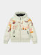 Lula Waterproof Kids Sports Short Coat with Hood Ecru