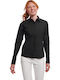 Long Sleeve Women's Shirt Black Black