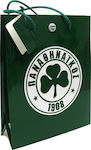 Stamion Παναθηναϊκος BC Paper Bag for Gift with Theme "Football" Green