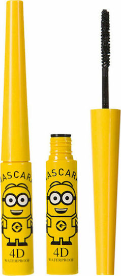 Shedoes Minions Impermeabila Mascara pentru Lungime Negru