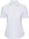 Russell Europe R-935F-0 Women's Monochrome Short Sleeve Shirt White R-935F-30