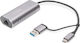 Digitus DN-3028 USB-C Адаптер за Мрежа с Проводниково Свързване Gigabit Ethernet