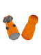 Pet Interest Stripe Lining Orange Waterproof Dog Coat with Hood with 26cm Back Length
