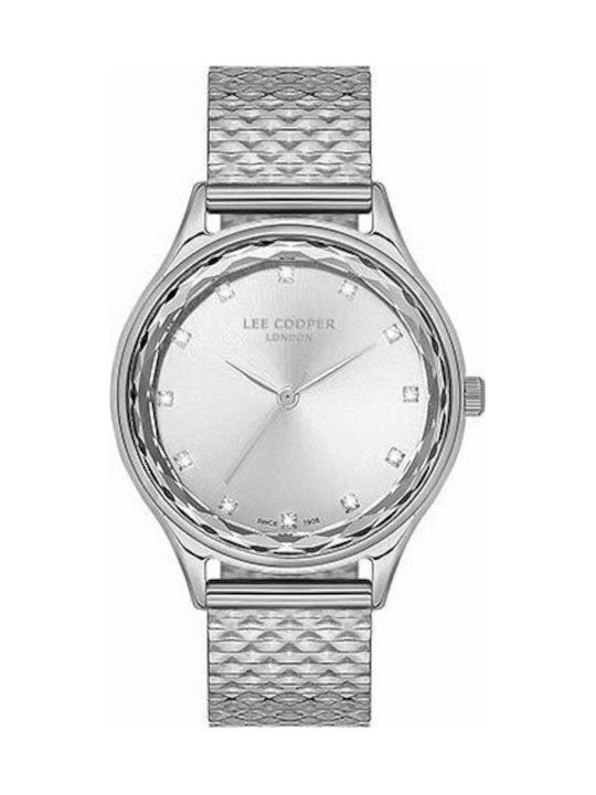 Lee Cooper Uhr mit Silber Metallarmband