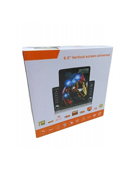 Ηχοσύστημα Αυτοκινήτου 2DIN (Bluetooth/USB/AUX/WiFi/GPS/Apple-Carplay/Android-Auto) με Οθόνη Αφής 9"