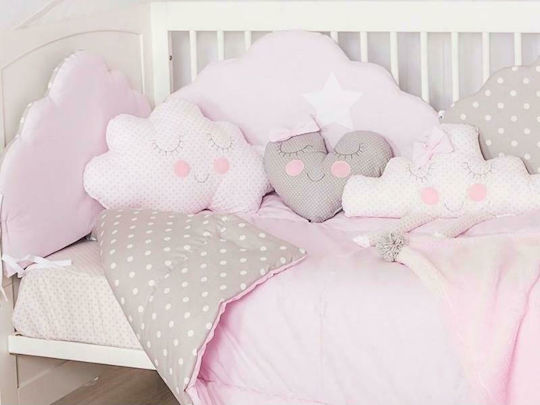 Baby Star Облак Панта Класическа Вътрешен Розов 40x200см