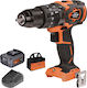 Krausmann Percussive Drill Driver Battery Brush...