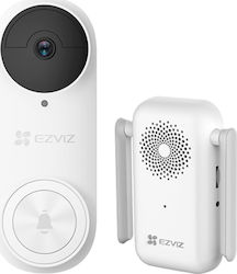 Ezviz DB2 Pro Ασύρματο Κουδούνι Πόρτας με Κάμερα και Wi-Fi