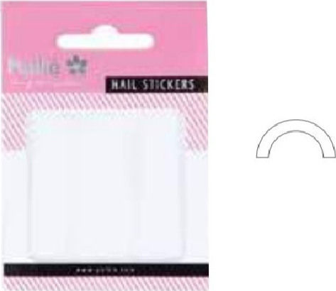 Eurostil Stickers with Design,art stickers for Nails in White Color