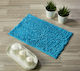 Whitegg Badematte Synthetisch,Polyester/Cotton/Leather Rechteckig Pat27 6 Turquoise 40x60cm